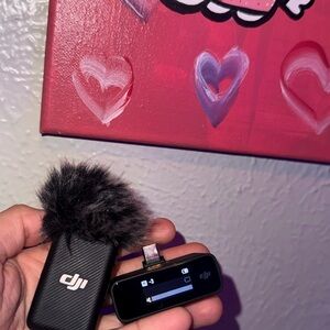 DJI Black Wireless Microphone Set